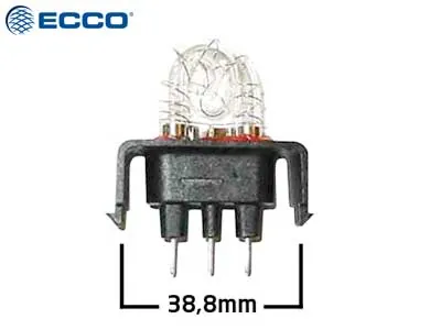ECCO Xenon spuldze bākuguņiem, 10-30V, melna pamatne, profesionāliem transportlīdzekļiem - Papildlukturi.lv