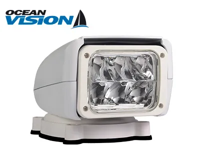 OCEAN VISION Bezvadu tālvadības meklēšanas lukturis 30W 12V IP68 (5700K) - Papildlukturi.lv