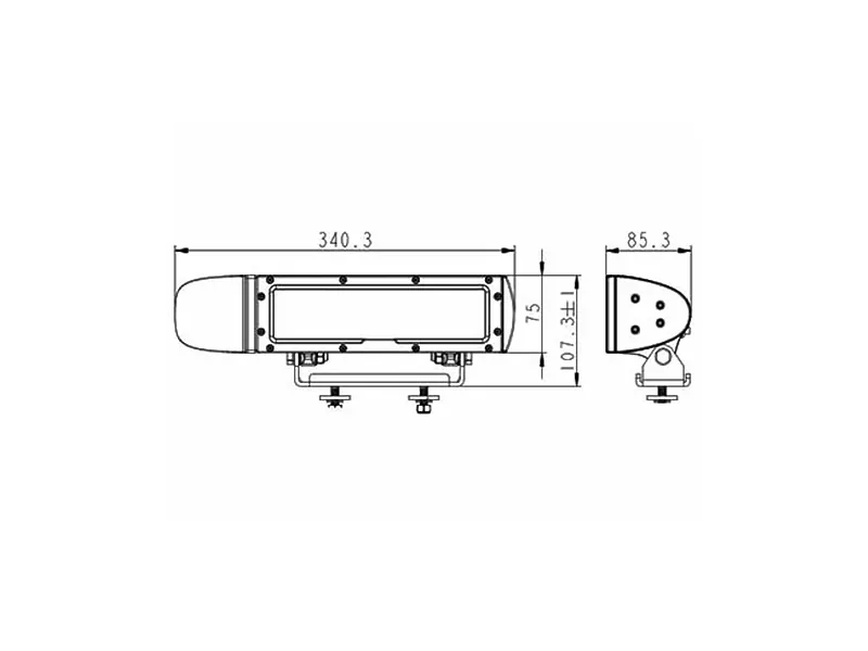 BULLPRO LED Priekšējais lukturis kreisais ar automātisku stikla apsildīšanu 9-36V, ECE R112 sertificēts - Attēls 4