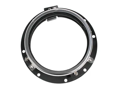 Metāla kronšteins LED priekšējiem lukturiem - Stiprinājuma adapteris 5 ¾" lukturiem - Attēls 2