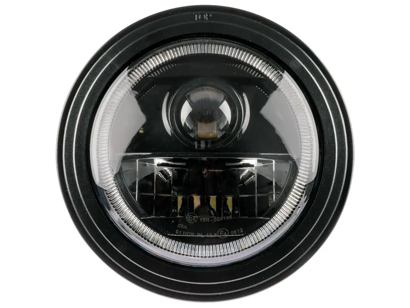 5 ¾ LED Priekšējais Lukturis ar Gabarītgaismām - 10-30V Papildlukturis ar Universālo Adapteru - Papildlukturi.lv