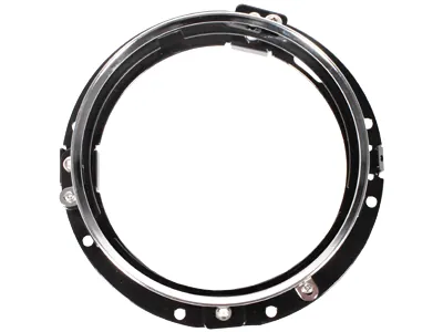 Metāla stiprinājums LED priekšējam lukturim - Universāls 7" montāžas kronšteins - Attēls 2