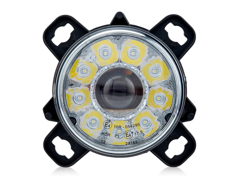 LED auto papildlukturi Agriline 90mm tālās gaismas, DRL, pagrieziena rādītājs - Attēls 2