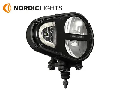NORDIC Sculptor N6002 Dualbeam LED Priekšējais Lukturis - 22W/44W, 9-32V, ECE Sertificēts