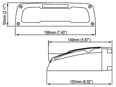 LED darba lukturi PowerLED 6x 9-32V IP68 2600Lm alumīnija korpuss - Attēls 2