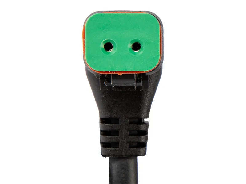 Deutsch 2-pin DT vadu komplekts 50cm ar 90° leņķa savienotājiem - Auto elektrības uzstādīšanai - Attēls 3