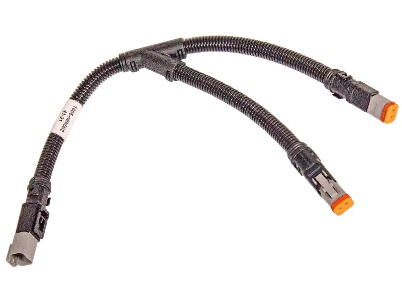 2-pin Deutsch Y-Savienotājs ar kabeļu aizsardzību darba lukturiem