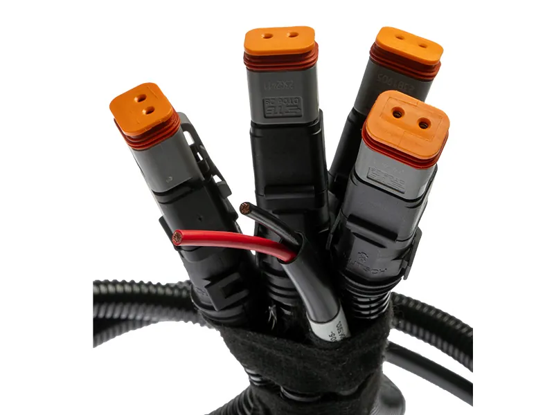 Vadu instalācijas komplekts ar Deutsch DT-2 savienotājiem darba lukturiem - Attēls 2