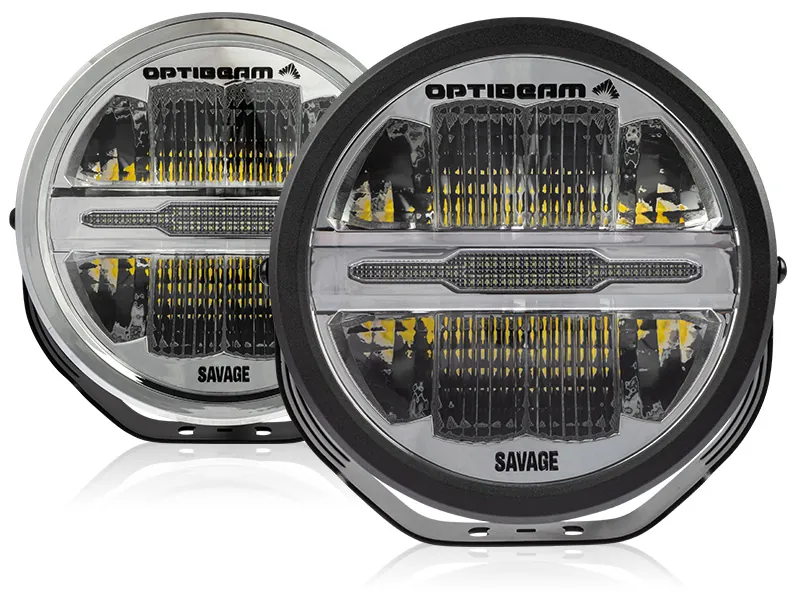 LED papildlukturis Savage 9 - 7200lm, 5000K, 9-36V - Attēls 6