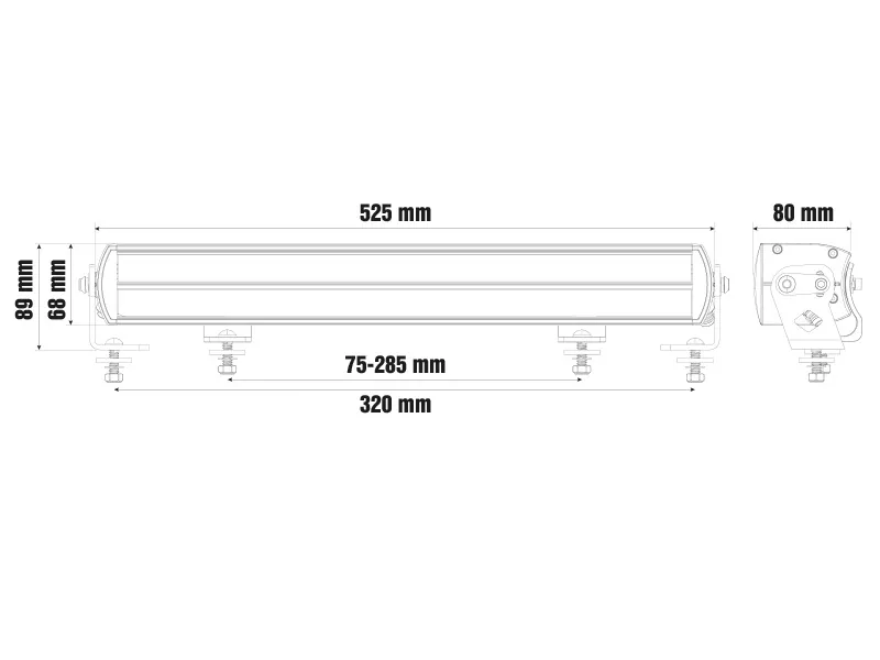 LED tālās gaismas papildlukturi Super Captain Dual 600 - Attēls 10