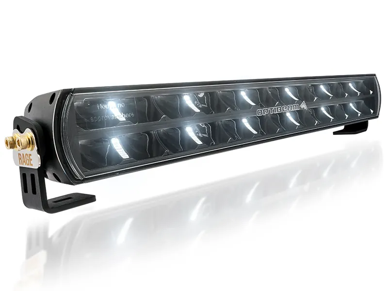 OPTIBEAM Super Captain Dual Rage 600 LED Tālo Gaismu Papildlukturis - 27000lm, 9-36V, 1300m - Attēls 2
