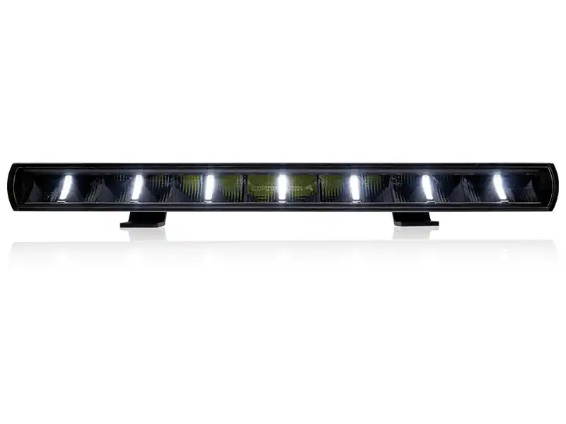 OPTIBEAM Super Captain One 600 Curved LED Papildlukturis - 10400lm, 9-36V Spriegums, 5000K - Attēls 2