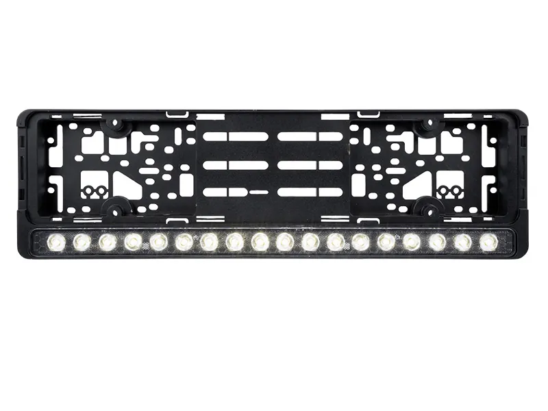 LED numura zīmes rāmītis ar iestrādātu LED bāru ar 7500lm un ECE R149 sertifikātu - Attēls 3