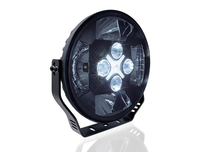 OPTIBEAM NIN9 Special LED Papildlukturis - 14000lm Dzintara/Baltā Gaisma, 12V, 220mm - Attēls 3