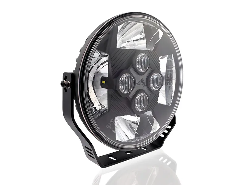 OPTIBEAM NIN9 Special LED Papildlukturis - 14000lm Dzintara/Baltā Gaisma, 12V, 220mm - Attēls 4