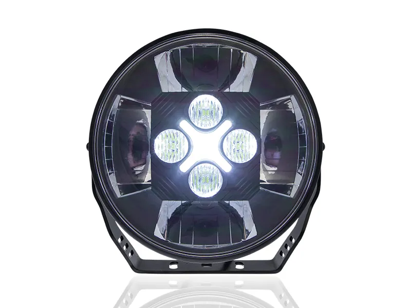 OPTIBEAM NIN9 Special LED Papildlukturis - 14000lm Dzintara/Baltā Gaisma, 12V, 220mm - Attēls 6