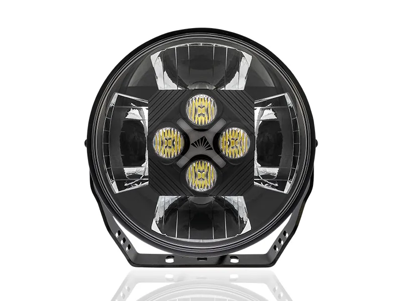 OPTIBEAM NIN9 Special LED Papildlukturis - 14000lm Dzintara/Baltā Gaisma, 12V, 220mm - Attēls 7