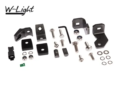 W-LIGHT Hurricane 400 Papildlukturis - 6480lm, 24 Osram LED, 10-30V, 6000K - Attēls 5