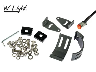 LED auto papildlukturi tālās gaismas Thunderbolt 20 x Osram LED 9423lm - Attēls 4