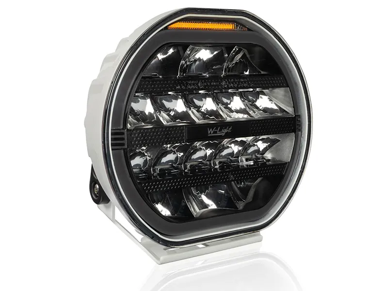 LED papildlukturis ar brīdinājuma gaismu - Fury 9" Balts - Attēls 4