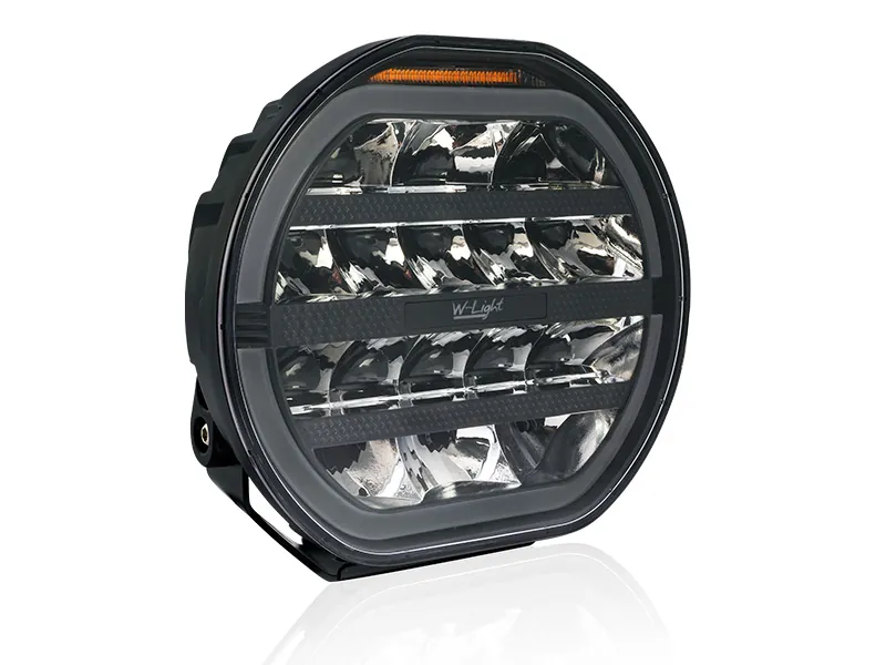 LED papildlukturis ar brīdinājuma gaismu - Fury 9" 12-48V 9000Lm 5500K - Attēls 5