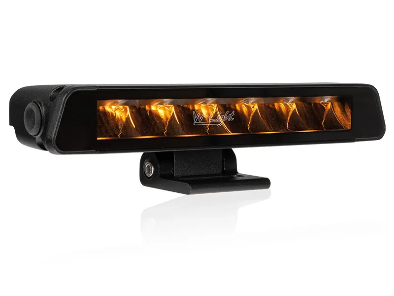 W-LIGHT Surge Super Slim 8,5 LED High Beam papildlukturis ar 5800lm, 5000K, 9-36V spriegumu