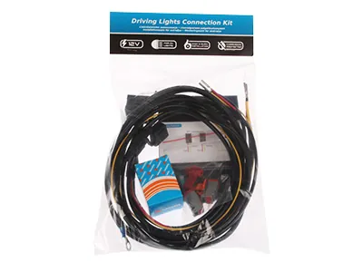 Vadu komplekts diviem lukturiem ar Deutch DT savienotājiem, 12V, 40A relejs - Attēls 2