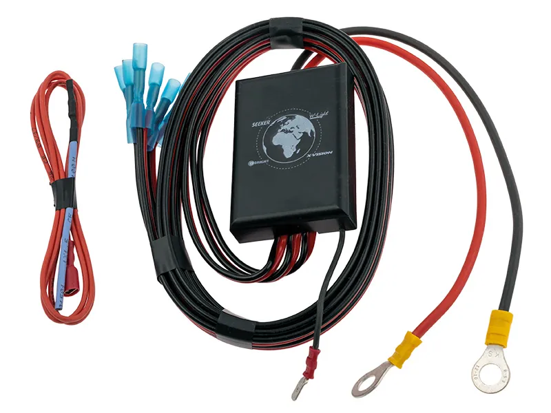 OPTIBEAM Universālais vadu komplekts trīs lukturiem - 12/24V ar elektronisko dizainu, CAN savietojams - Attēls 3