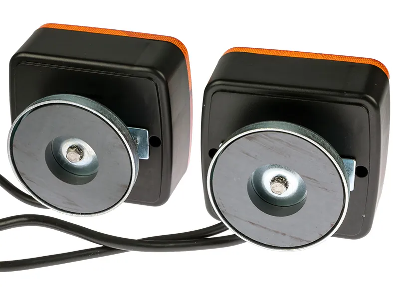 AUTOLINE Aizmugurējais Piekabes Halogēnu Luktura Komplekts ar Magnētisko Stiprināšanu un 7.5m Kabeli, 12V - Attēls 3