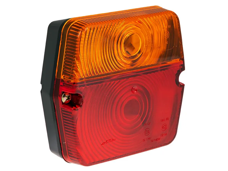 AUTOLINE Universāls Aizmugures Lukturis 4-funkciju (Aizmugure, Bremzes, Pagrieziens, Numura) 12-24V - Papildlukturi.lv