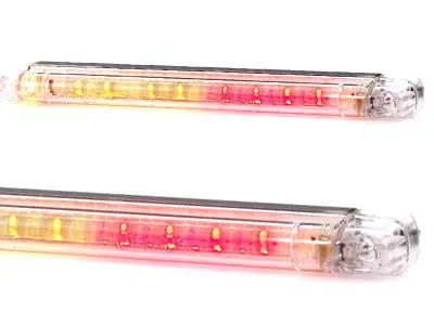 LED Aizmugures Lukturis 12-24V ar Pozīcijas, Bremžu un Virzienrādītāju funkcijām - Horizontāls ECE E20 Sertificēts