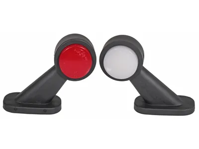 WAS LED Sānu Gabarītu Lukturis ar NEON Efektu, Gumijas Rokturis, 12-24V, E-Apstiprināts