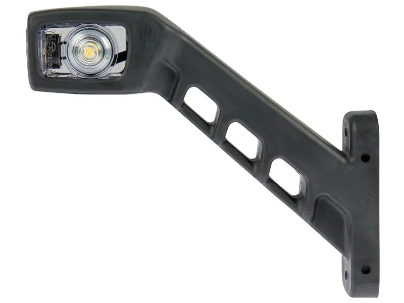 WAS LED Sānu Gabarītu Lukturis (Radziņš) ar Gumijas Rokturi - 12-24V, ECE Sertificēts