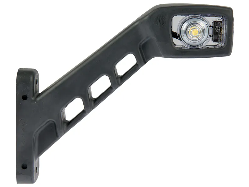 WAS LED Sānu Gabarītu Lukturis ar Gumijas Kronšteinu, E Apstiprināts, 12-24V