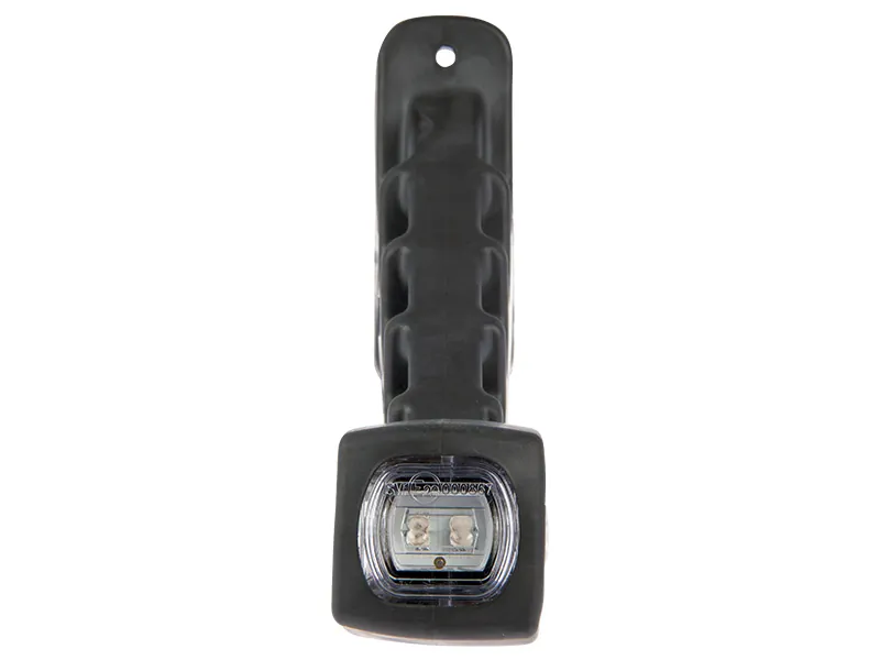 WAS LED Sānu Gabarītu Lukturis ar Gumijas Kronšteinu, E Apstiprināts, 12-24V - Attēls 2