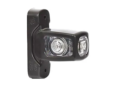 WAS LED Sānu Gabarītu Lukturis ar Gumijas Roku, E-Sertificēts, 12-24V