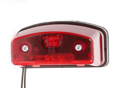 WAS LED Numura zīmes apgaismojums ar aizmugurējā gabarītluktura funkciju, 12-24V, ECE sertificēts - Attēls 2