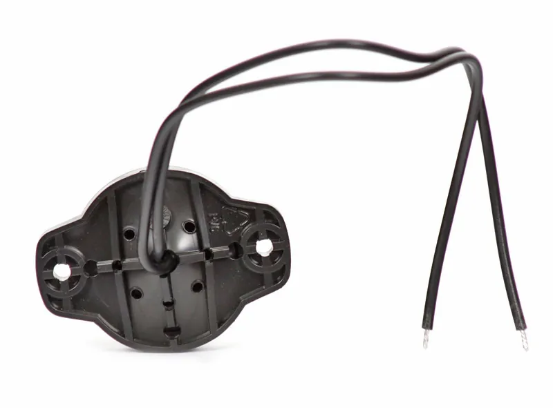 WAS LED sānu gabarītu lukturis ar caurspīdīgu lēcu, 12-24V, ECE/EMC sertificēts - Attēls 3