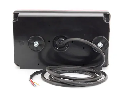 WAS LED Aizmugurējais lukturis piekabēm ar bremžu, pagrieziena un miglas funkcijām, 12-24V - Attēls 3