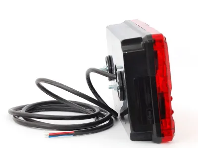 WAS LED Aizmugurējais lukturis piekabēm ar bremžu, miglas un atpakaļgaitas funkcijām (12-24V) - Attēls 2