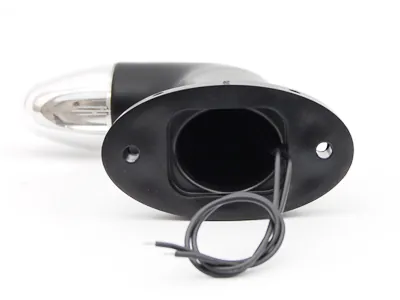 WAS LED Sānu Gabarītu Lukturis 'Viking' ar Gumijas Korpusu, Trīs Krāsu, 12-24V, ECE Sertifikāts - Attēls 2