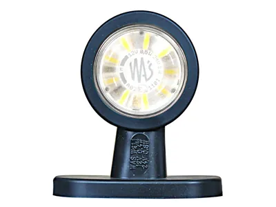 WAS LED sānu gabarītu lukturi (Radziņi), baltā/sarkanā krāsā, 12-24V, ECE sertificēti - Attēls 2