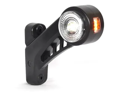 WAS LED Sānu Gabarītu Lukturis ar Gumijas Stiprinājumu, 12-24V, ECE Sertificēts - Attēls 2