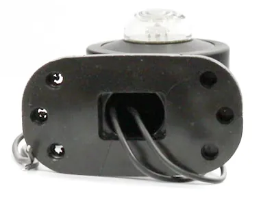 WAS LED sānu gabarītu lukturi (radziņi) ar gumijas stiprinājumu, balti/sarkani, ECE sertificēti, 12-24V - Attēls 3