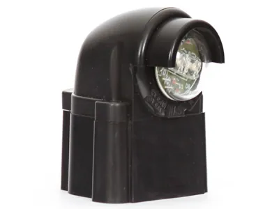 WAS LED Numura Zīmes Apgaismojums, Melns Gumijas Korpuss, ECE Sertificēts, 12-24V - Attēls 3