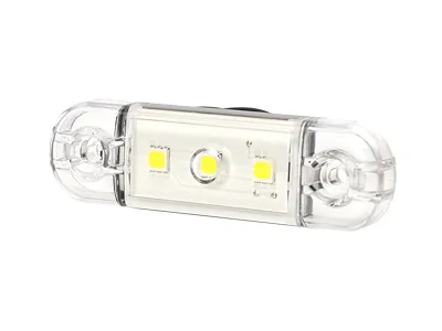 LED Salona Apgaismojums 12-24V, 3 LED, 70lm - Kompakts Auto Interjera Lukturis