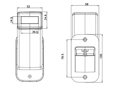 WAS LED Sānu Gabarītu Lukturi ar Difūzu Lēcu, 12-24V, ECE Sertificēts - Attēls 3