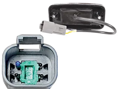 WAS LED Dzeltens Sānu Gabarīta Lukturis ar Virziena Rādītāju, 12-24V, ECE Sertifikāts - Attēls 3