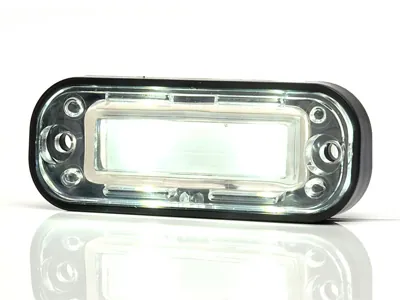 WAS LED Numura Zīmes Apgaismojums 12-24V ar ECE/SAE Sertifikāciju
