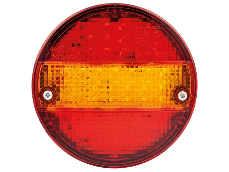 Universāls LED Aizmugures Lukturis ar Dinamisko Pagrieziena Rādītāju 12-24V, ECE R10/R7/R6/ADR Apstiprināts - Attēls 2